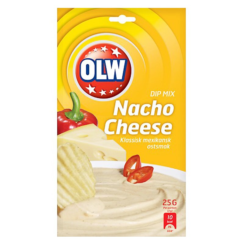 Dippiainekset "Nacho Cheese" 25 g - 51% alennus