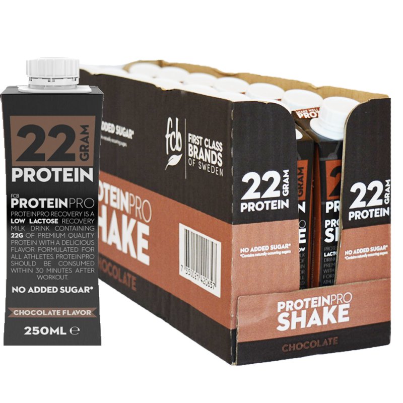 Laatikollinen Proteiinipirtelöä "Chocolate" 14 x 250 ml - 54% alennus