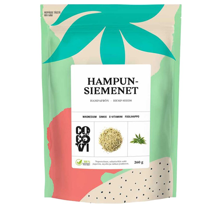 Hampunsiemenet - 36% alennus
