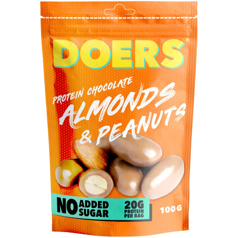 Proteiinisuklaa Mantelit & Maapähkinät - 40% alennus
