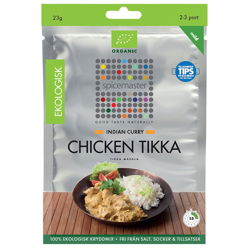 Maustesekoitus "Chicken Tikka" 23 g - 27% alennus
