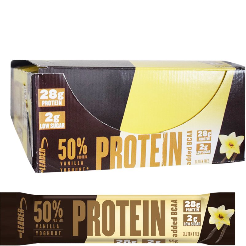 Laatikollinen Proteiinipatukoita "Vanilla & Yoghurt" 24 x 55g - 70% alennus