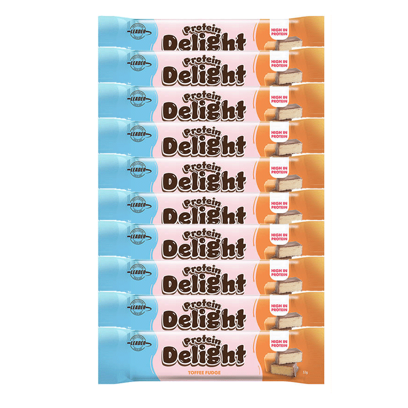 Proteiinipatukat Toffee Fudge 10kpl - 47% alennus
