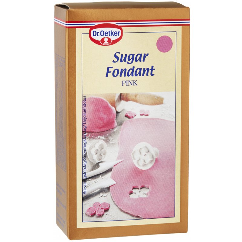 Vaaleanpunainen Sokerimassa 250g - 53% alennus