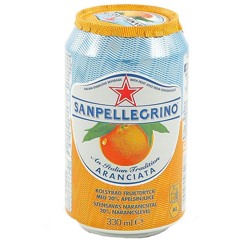 Kivennäisvesi "San Pellegrino Aranciata" 330 ml - 20% alennus