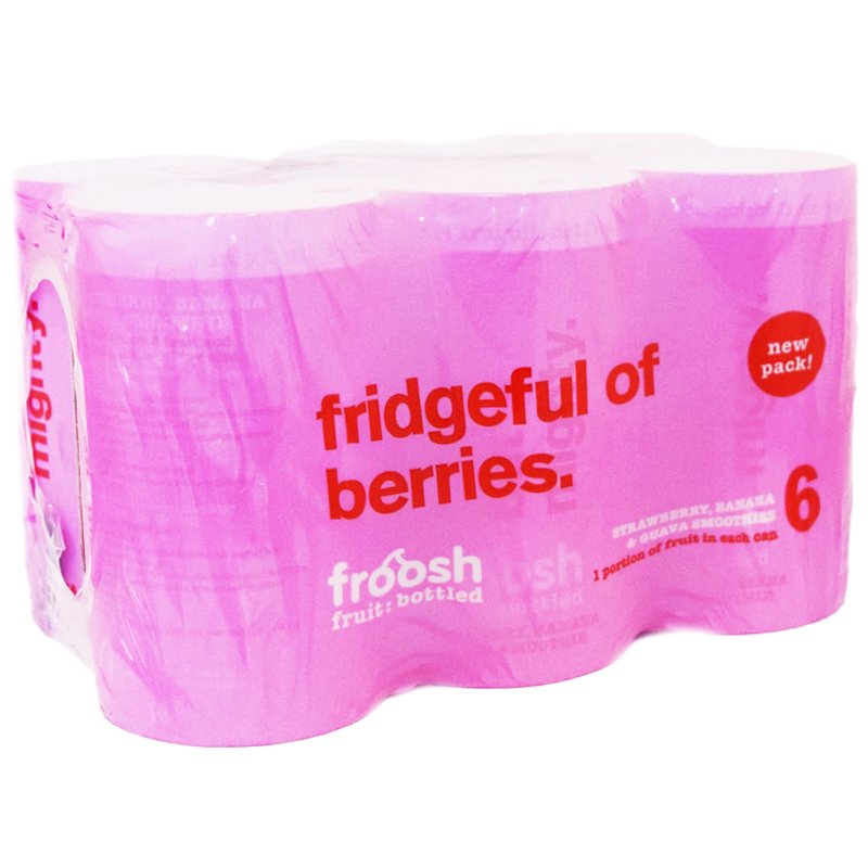 Smoothie, Mansikka, Banaani & Guava 6 x 150 ml - 29% alennus