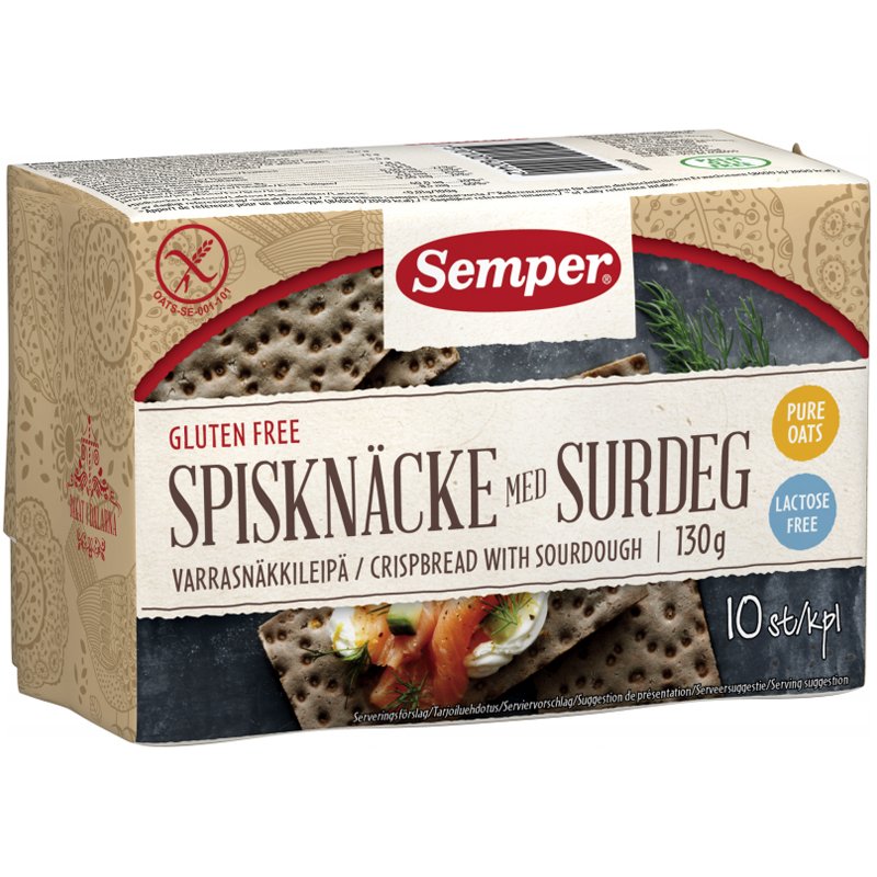 Varrasnäkkileipä 130g - 38% alennus
