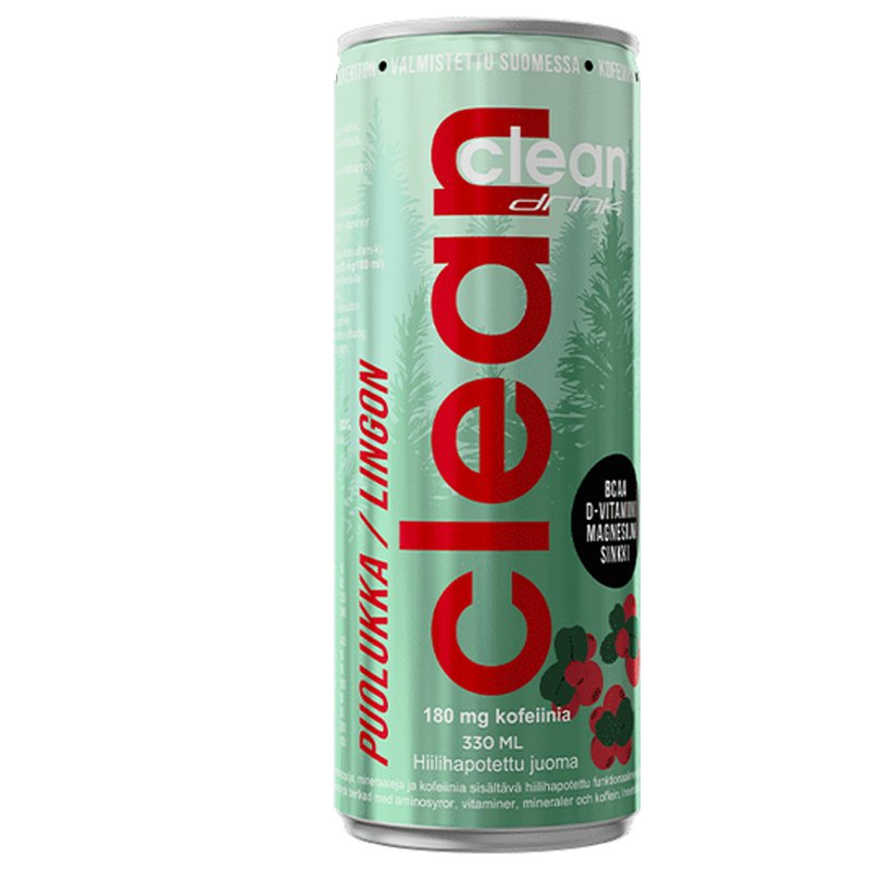 Clean BCAA Puolukka Urheilujuoma - 40% alennus