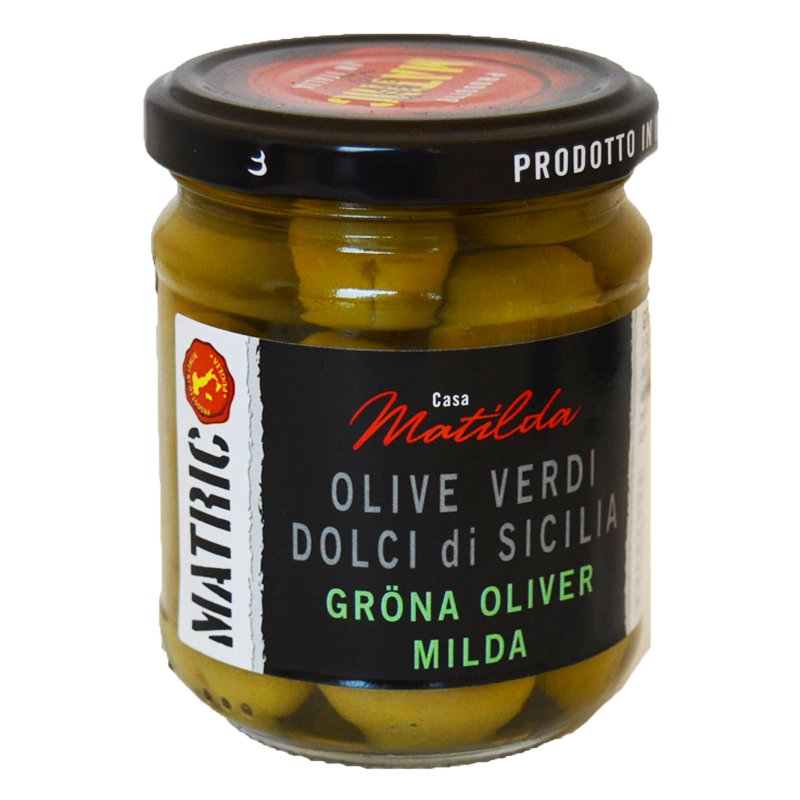 Oliivit, vihreä 120 g - 38% alennus