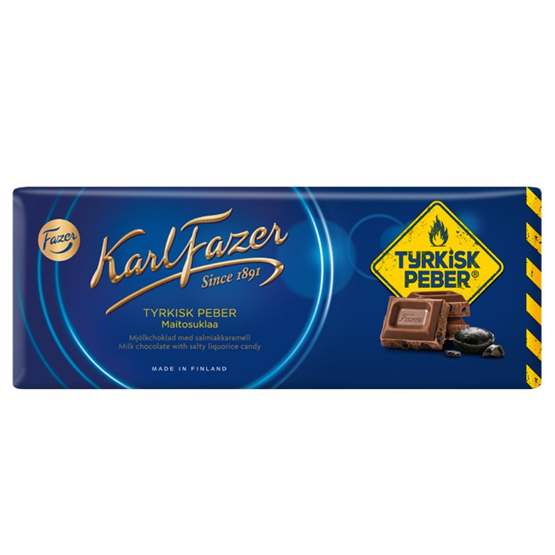 Suklaalevy "Tyrkisk Peber" 200g - 60% alennus