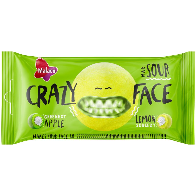 Crazy Face Kirpeä Omena & Sitruuna - 37% alennus
