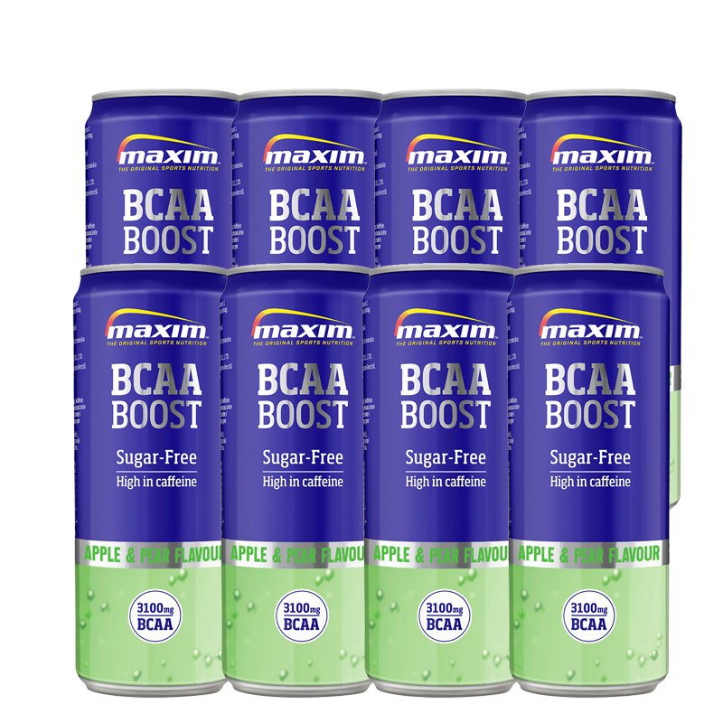 Urheilujuomat BCAA Boost Omena & Päärynä 8kpl - 28% alennus
