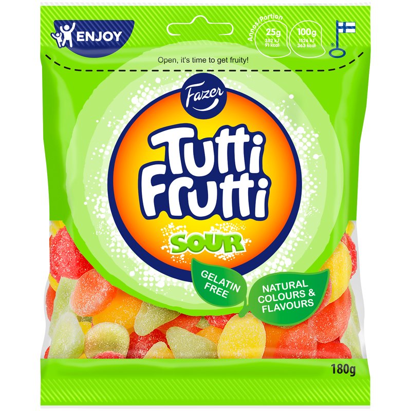 Tutti Frutti Sour - 25% alennus