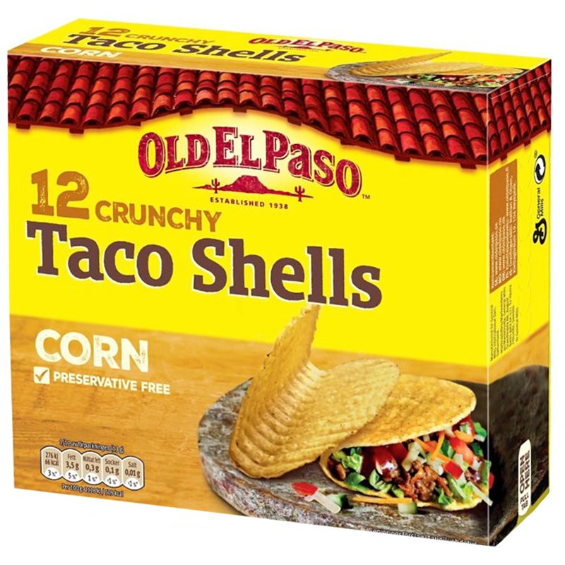 Tacokuoret Crunchy - 25% alennus