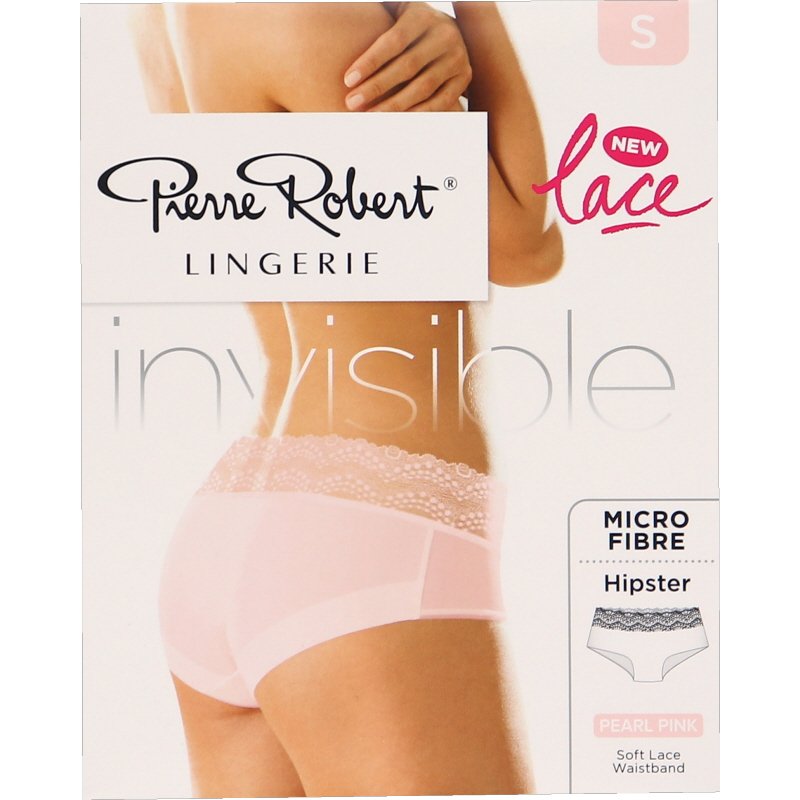 Lace Micro Fiber hipsteri, vaaleanpunainen, Koko S - 77% alennus