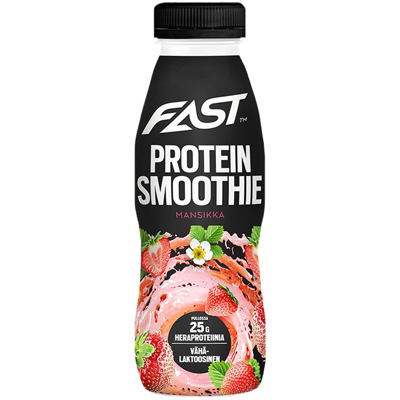 Proteiinismoothie Mansikka - 50% alennus