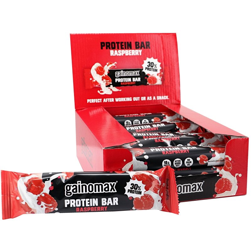 Proteiinipatukat Vadelma 15kpl - 33% alennus