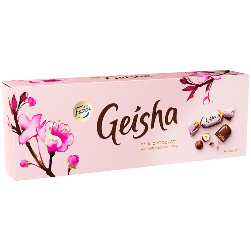 Suklaa, Geisha 350 g - 50% alennus