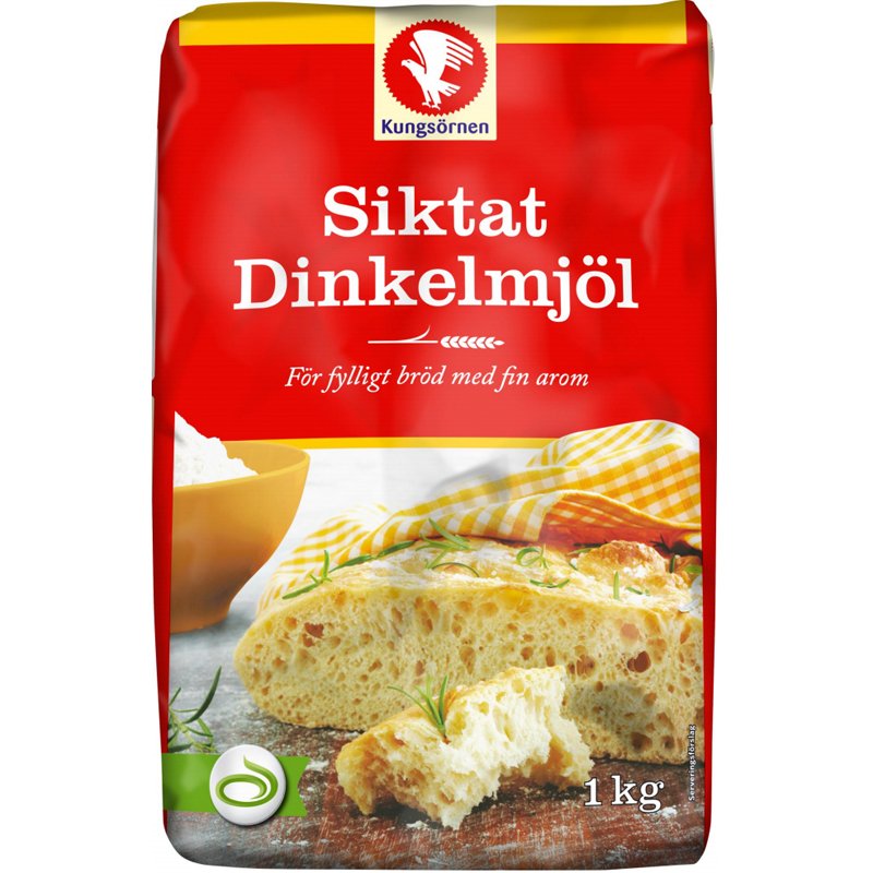 Spelttivehnäjauho, siivilöity 1 kg - 50% alennus