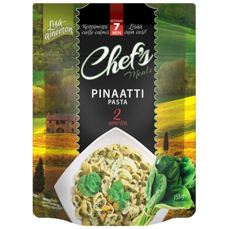 Pinaattipasta - 23% alennus