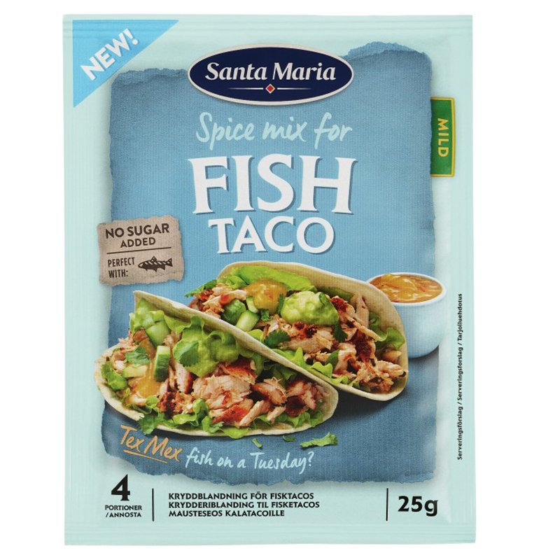 Mausteseos Fish Taco - 21% alennus