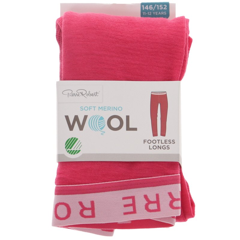 Merinovillapitkikset Lapset, 146-152 Pink - 52% alennus