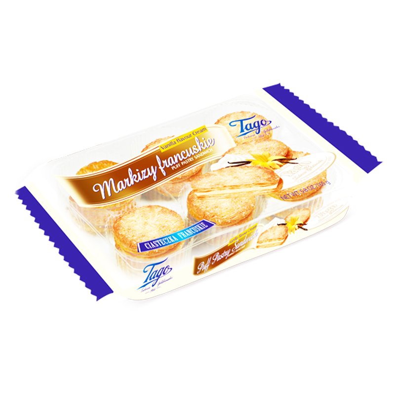 Keksi "Sandwich" Vaniljakreemi 165 g - 62% alennus