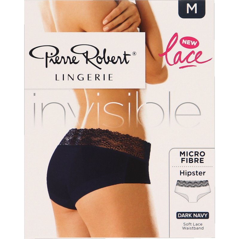 Invisible Micro Hipster Navy Lace Alushousut Koko M - 77% alennus