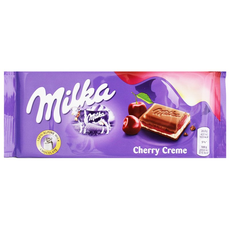 Milka Kirsikka Suklaa, 100g - 40% alennus