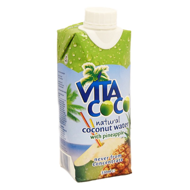 Kookosvesi Ananas 330ml - 52% alennus