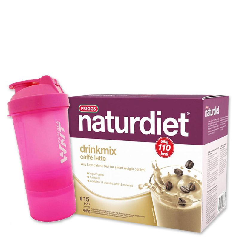 Ateriankorvikkeita "Caffe Latte" 495g + Shaker - 63% alennus