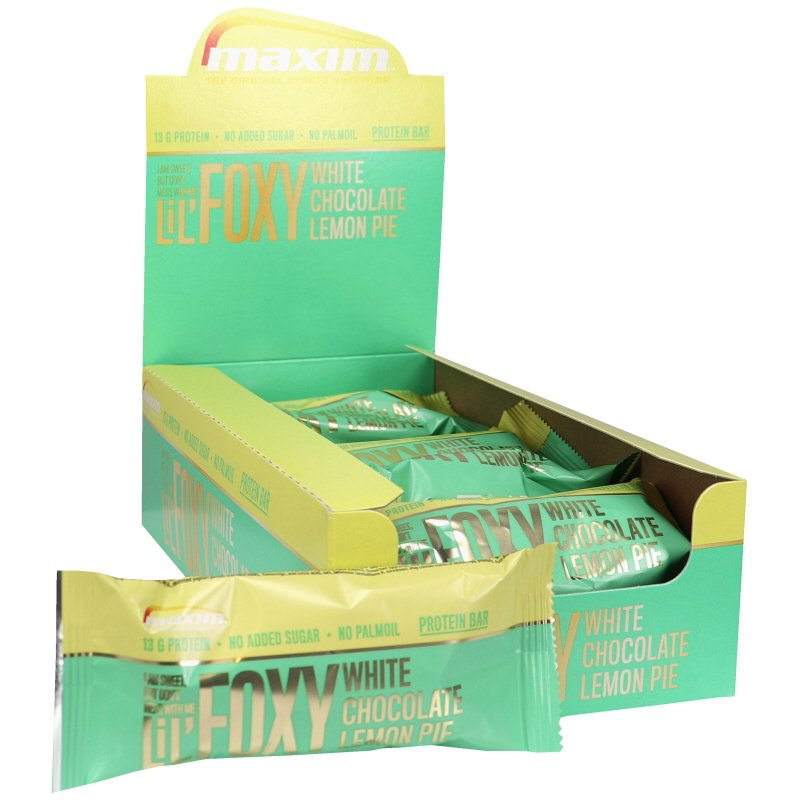 Proteiinipatukat White Chocolate & Lemon Pie 15kpl - 50% alennus