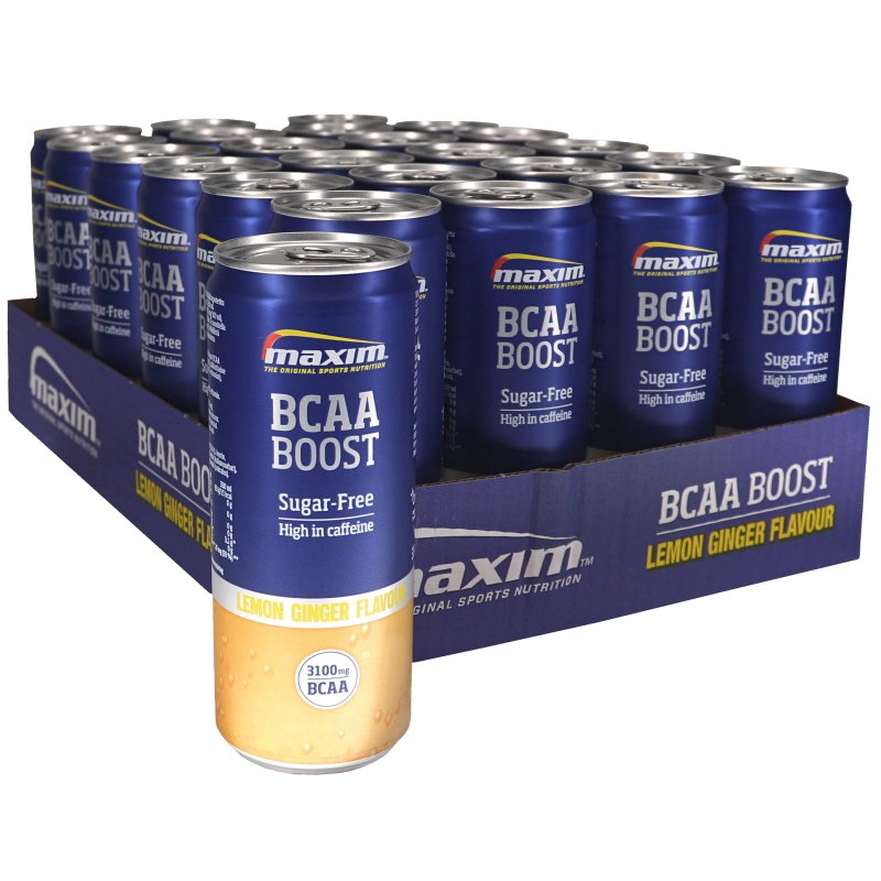 Urheilujuomat BCAA Lemon & Ginger 24kpl - 68% alennus