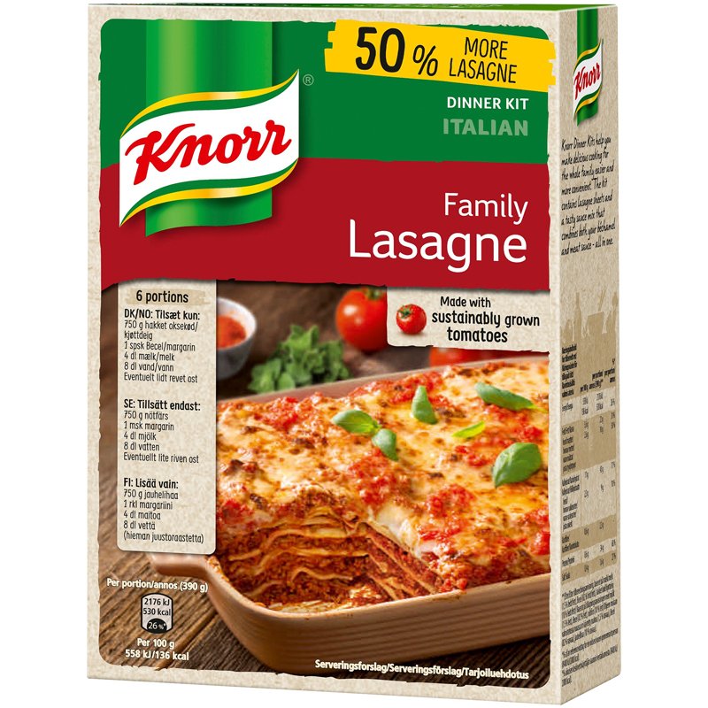 Lasagne Ateria-Aines - 29% alennus