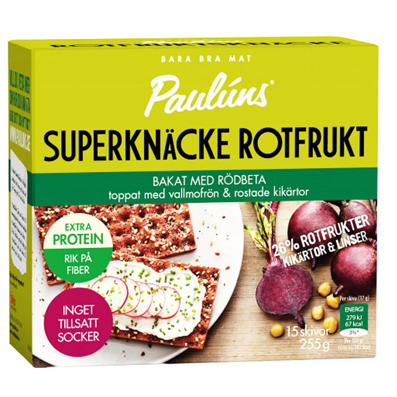 Näkkileipä Punajuuri 255 g - 40% alennus