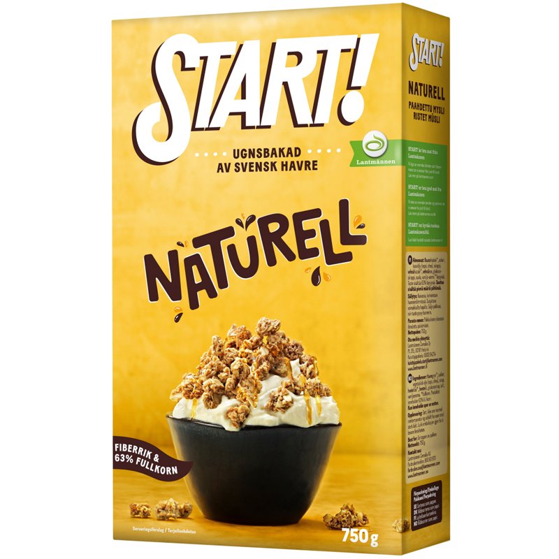 Kauramysli Naturell - 19% alennus