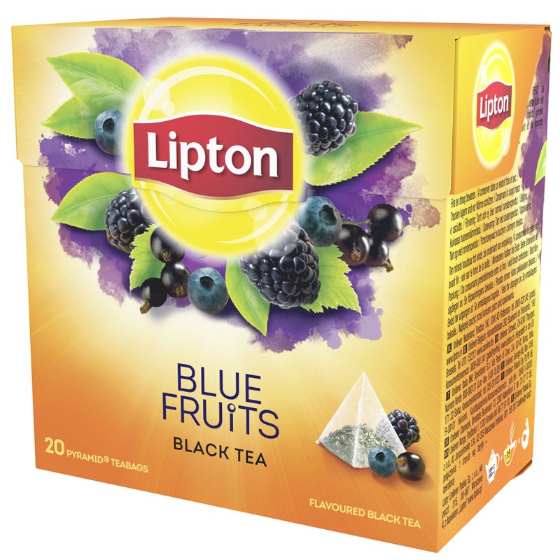 Musta Tee "Blue Fruits" 36g - 60% alennus