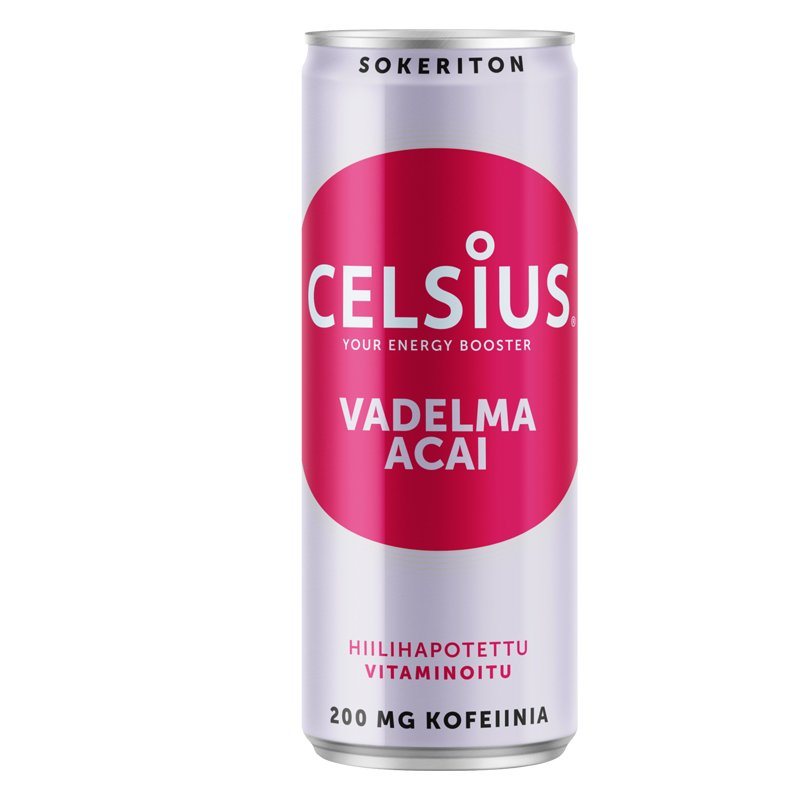 Celsius Vadelma & Acai - 39% alennus