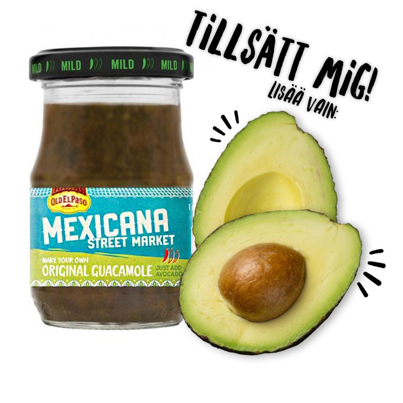 Guacamole-mausteseos 145g - 67% alennus