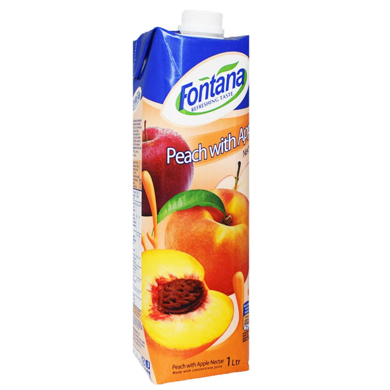 Hedelmäjuoma Persikka & Omena 1 l - 45% alennus