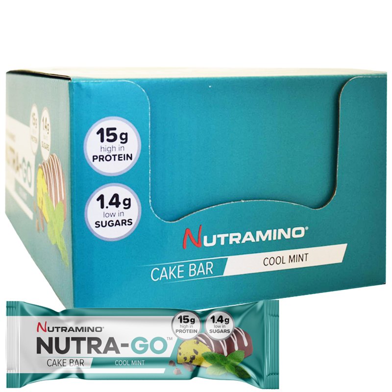 Laatikollinen Proteiinipatukoita "Cool Mint" 12 x 57g - 65% alennus