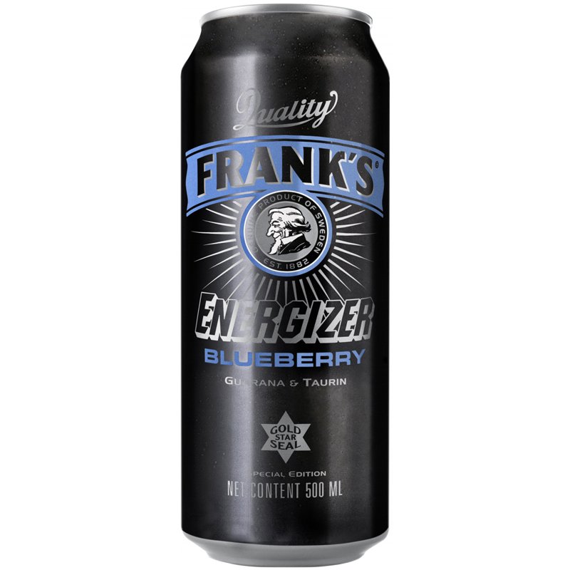 Energiajuoma "Blueberry" 500ml - 20% alennus