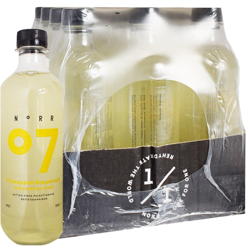 Laatikollinen Ananas-Greippijuomia 12 x 500ml - 54% alennus