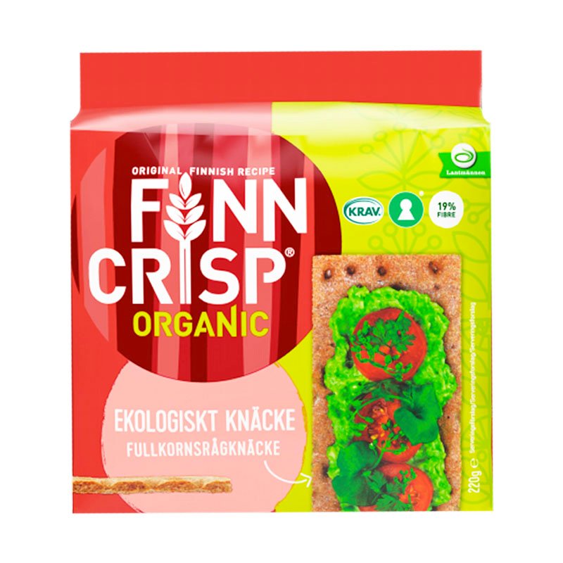 Näkkileipä Täysjyväruis 220 g - 75% alennus