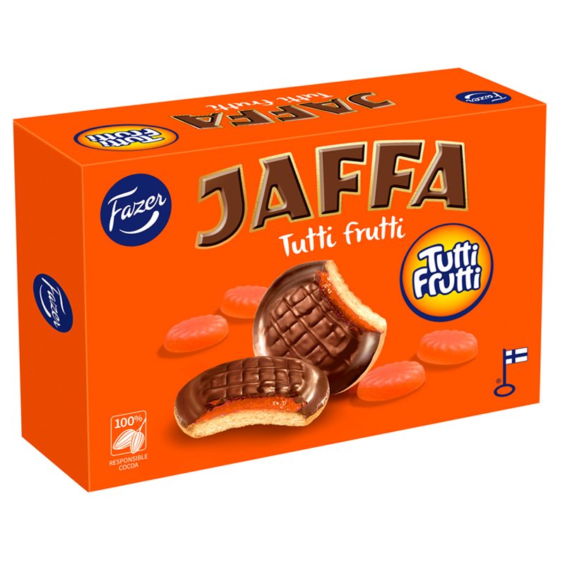 Jaffa Tutti Frutti Keksit - 20% alennus