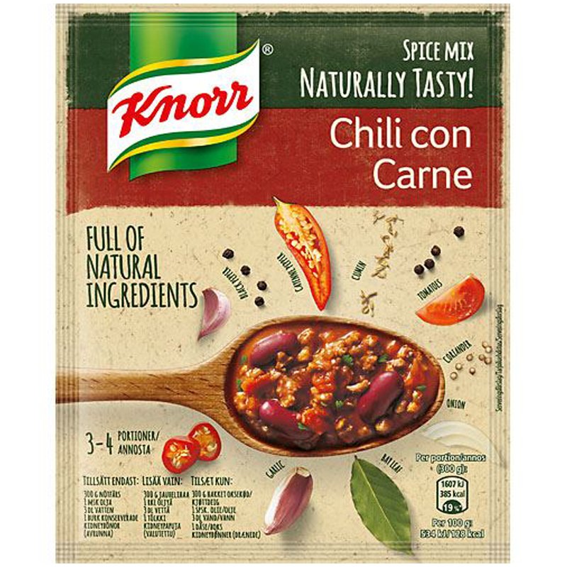 Ateria-aines Chili con Carne - 34% alennus