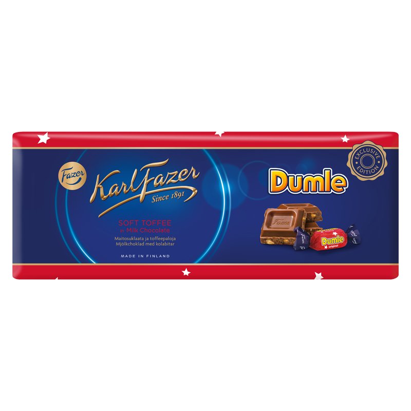 Dumle Suklaalevy Iso - 20% alennus