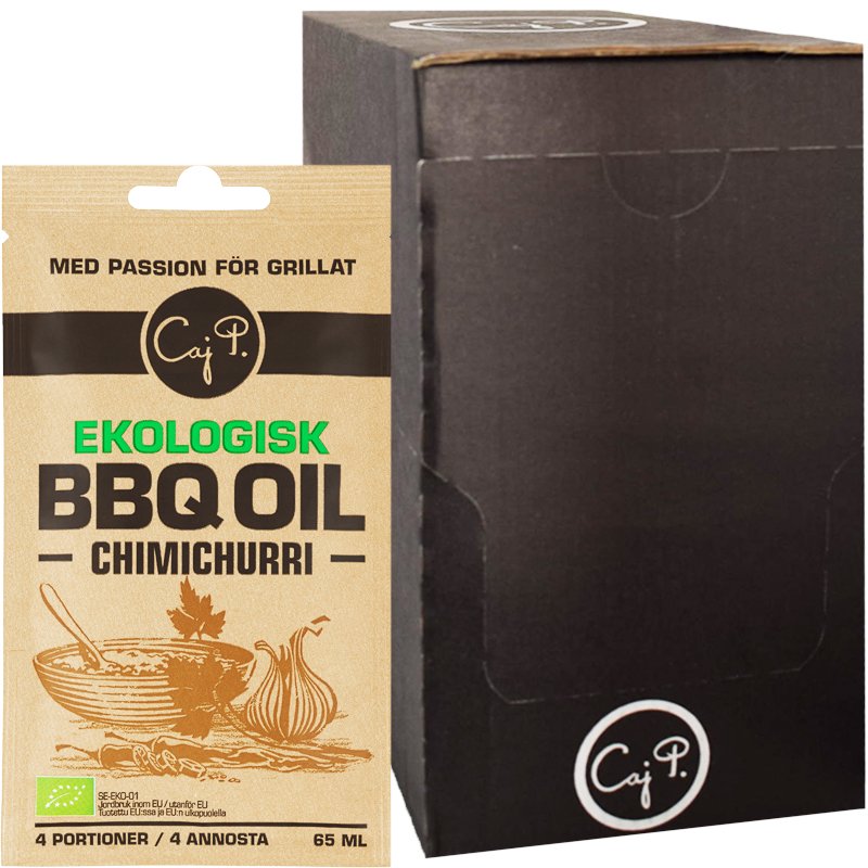 Luomu Grilliöljy Chimichurry 20kpl - 90% alennus