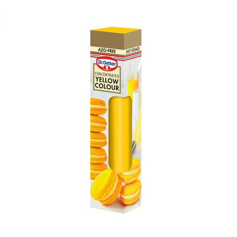 Keltainen Geeliväri - 75% alennus