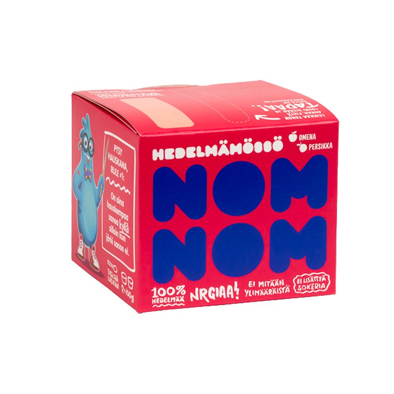 Hedelmämössö Omena & Persikka 2 x 100g - 75% alennus